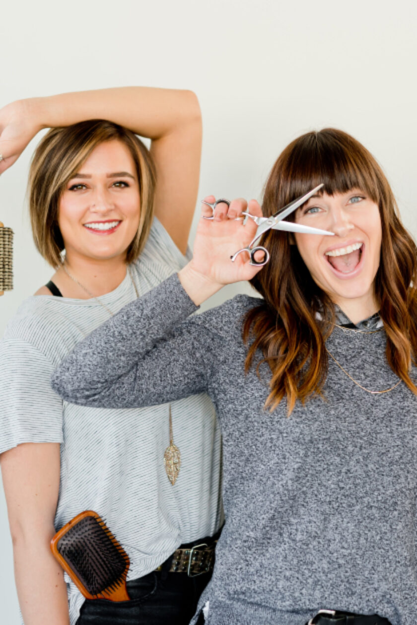 Two stylists at PACARADA Hair & Style